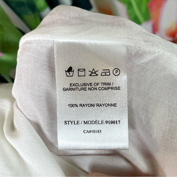 CARTISE White & Black Stripe Floral Sleeveless High Low Dress NWT - Picture 16 of 16